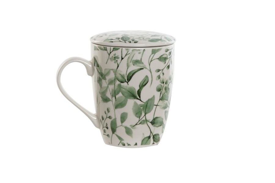 MUG INFUSIONES PORCELANA 12X9X105CM 340ML